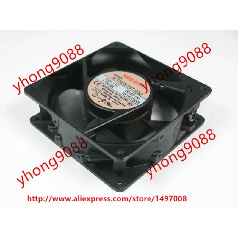 NMB-MAT 4715MS-23T-B50 H00 AC 230V 15W 120x120x38mm Server Cooling Fan