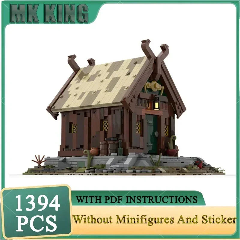 Blocs de construction Rohand citoyen maison modèle technologie briques bricolage anneaux film les temps médiévaux château jouets de construction