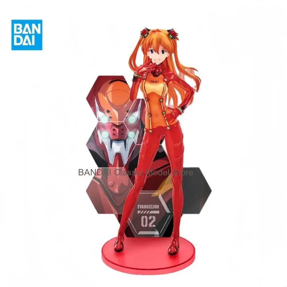 

In Stock BANDAI Original Ichiban Kuji Prize C Neon Genesis EVA Series Asuka Langley Soryu Model Classic Anime Toys Gifts