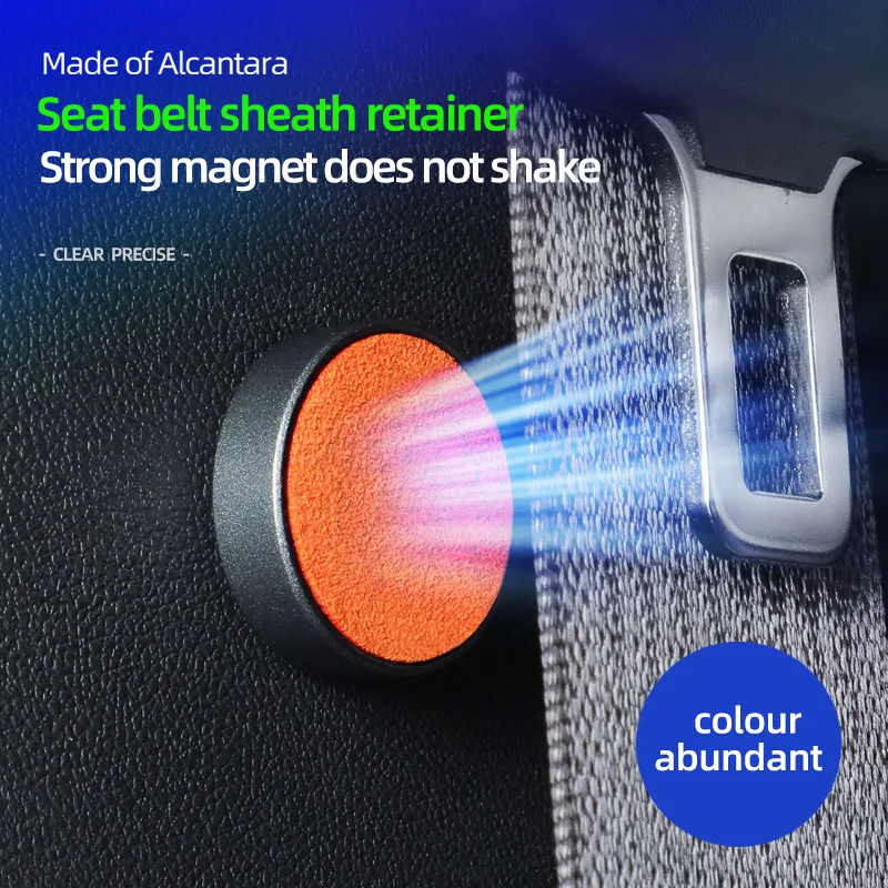 

metal Car Seat Belt Fixing Clips Auto Seat Belt Holder Stabilizer Fastener Fob For LEADING IDEAL LiXiang L9 L8 L7 L6 accessories