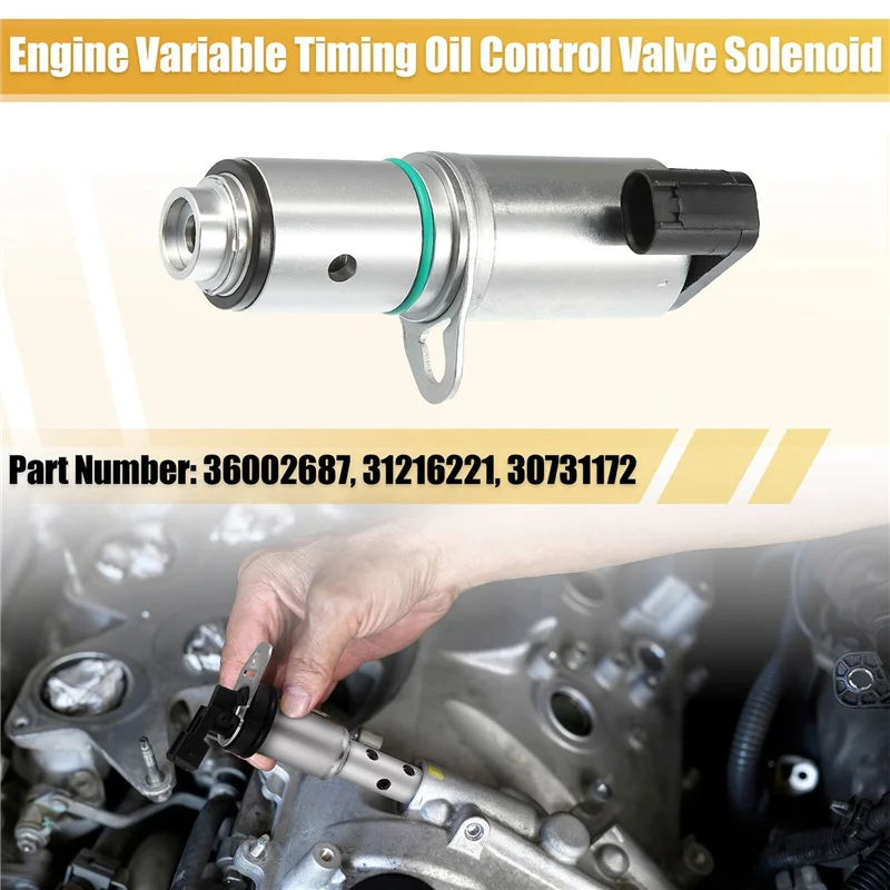 31216221,36002687,918-093 Engine Camshaft Variable Valve Timing Solenoid VVT for Volvo C30 C70 S40 S70 V50 V60 V70