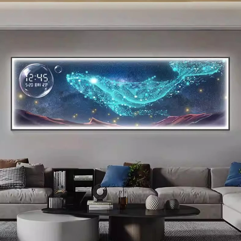 

Elegant Japanese Style Wall Clock Security Unique Large Living Room Digital Clock Luxury Aesthetic Orologi Da Parete Home Decor