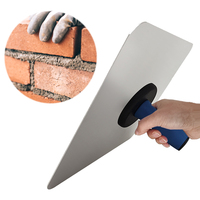 Aluminium Plastering Hawk with Soft Grip Handle Plaster Mortar Board Holder Plasterers Hawk for Drywall Cement Mortar