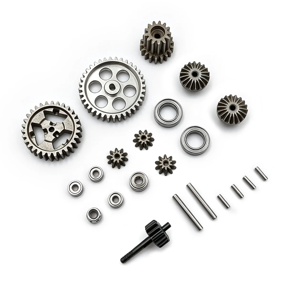 RC Car Metal Rear Gearbox Bearing Set  Fit For LOSI Micro-B 1/24 Upgrade & Modification Remote Control Car Parts