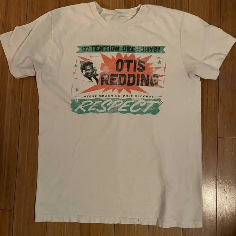 Camiseta Otis Redding Respect Live 8D536