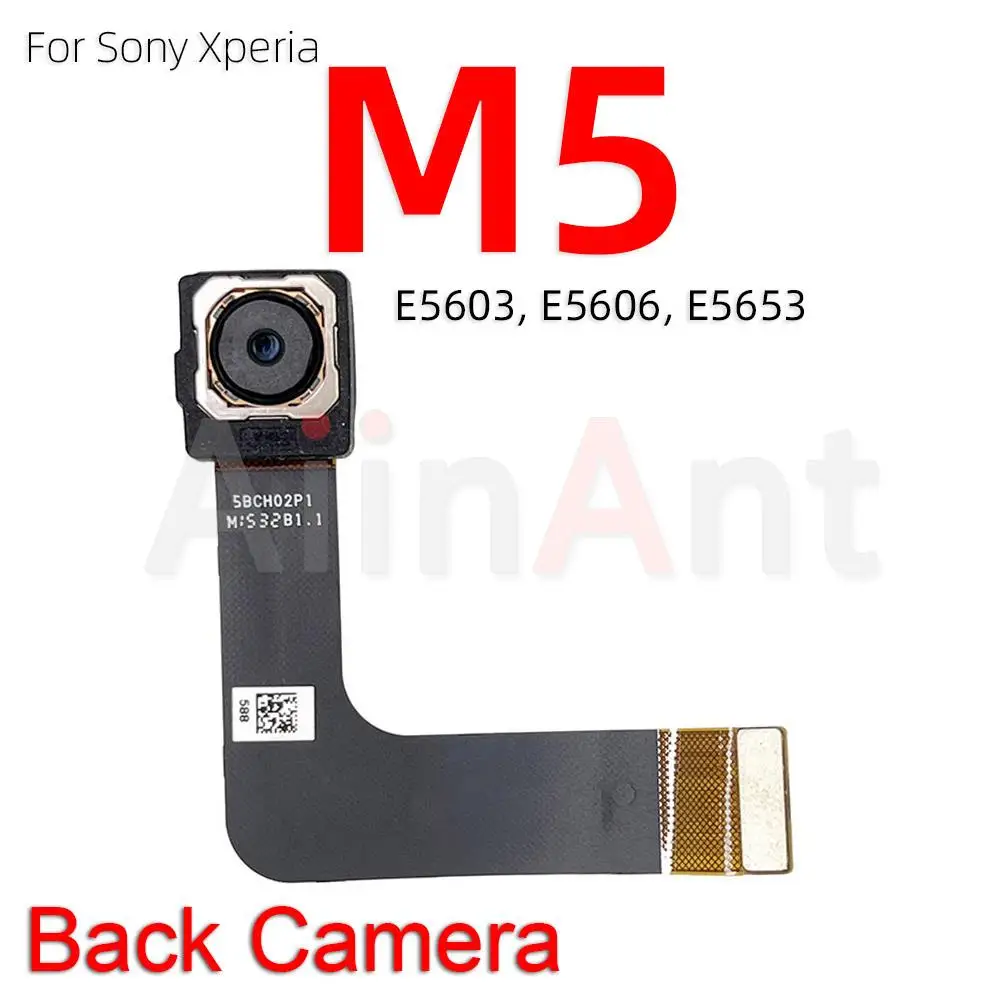 Aiinant Rear Big Main Back Camera Flex Cable For Sony Xperia L1 L2 M4 M5 Plus Small Front Camera Flex