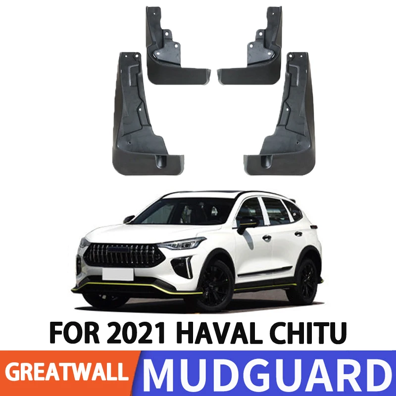 For 2021 Great Wall HAVAL CHITU Car Tire Fender Splash Guard Front and Rear Wheel Fenders