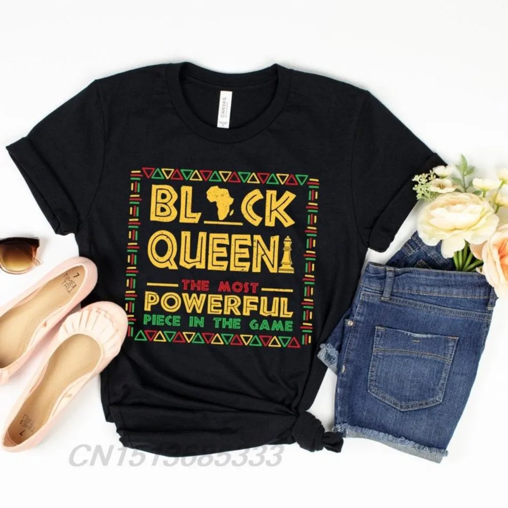 Funny Nannysaurus T-Shirts Black Queen The Most Powerful Retro Tees Mother's Love is Like No Otter Unisex Cotton Tops