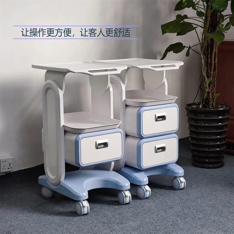 Sweeping Instrument Trolley Medical Computer Equipment Trolley Beauty Storage Storage Tool Trolley