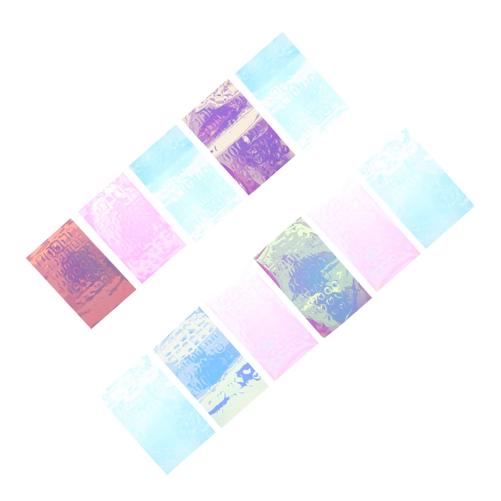 

11 Sheets Colorful Nail Stickers for Art DIY Decals Accessory Manicure Decor