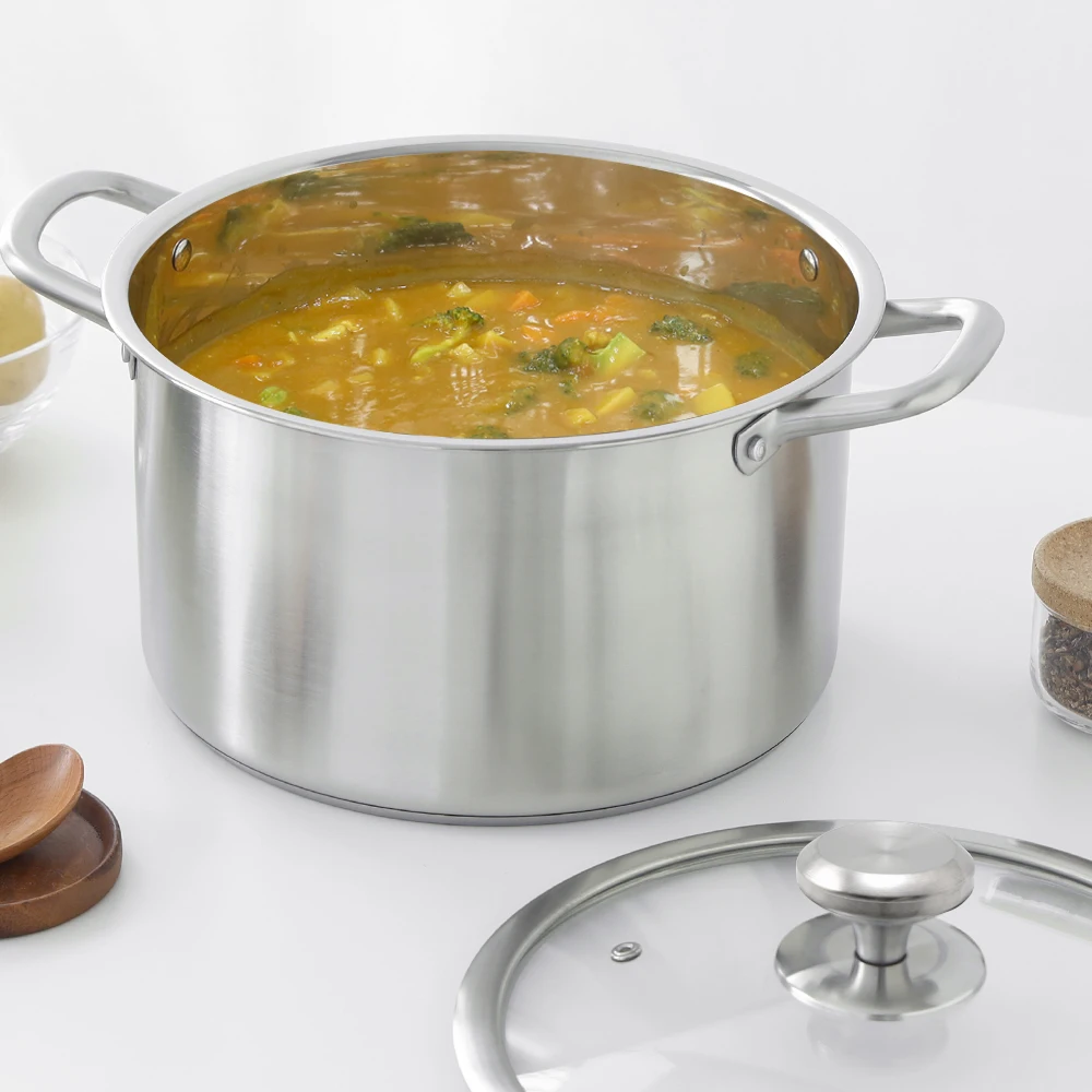 Pakuzen Ih وعاء من الفولاذ المقاوم للصدأ مقاس 28 سم #2