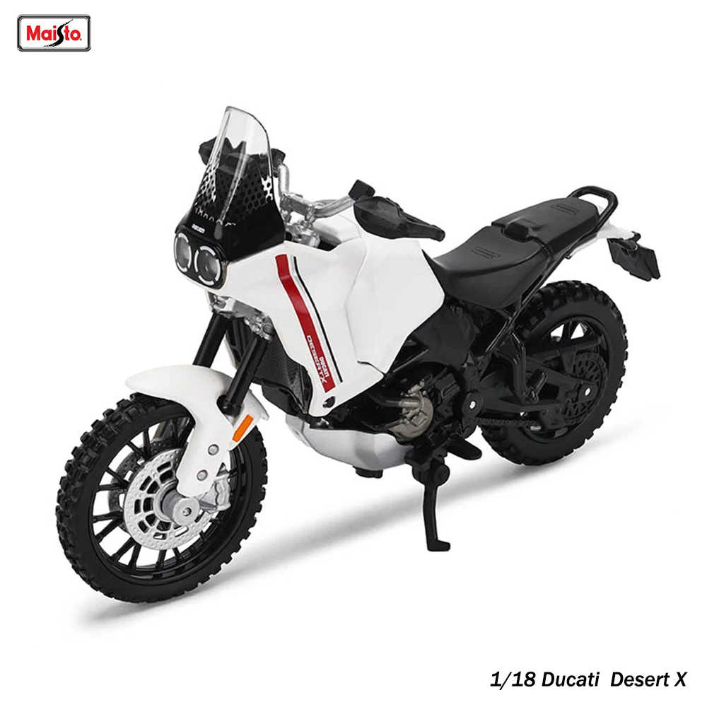 Maisto 1:18 Ducati Desert X original authorized simulation alloy motorcycle model toy car gift collection