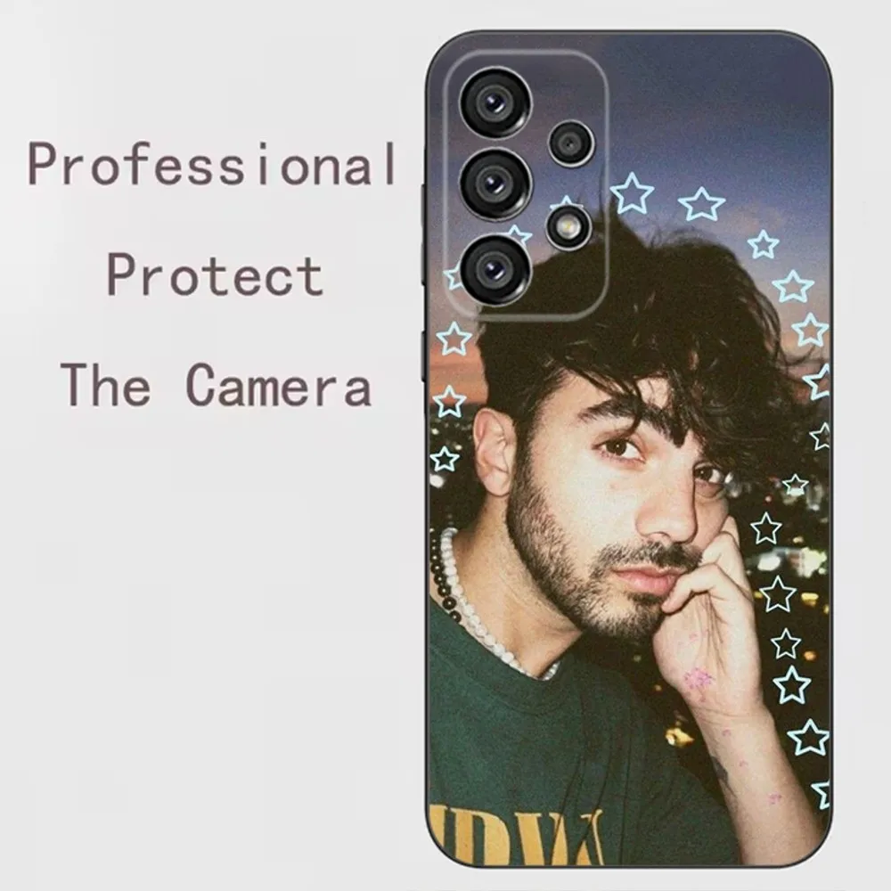 Federico Vigevani YouTuber Phone Case For Samsung Galaxy A13,A21s,A22,A31,A32,A52,A53,A71,A80,A91 Soft Black Shell