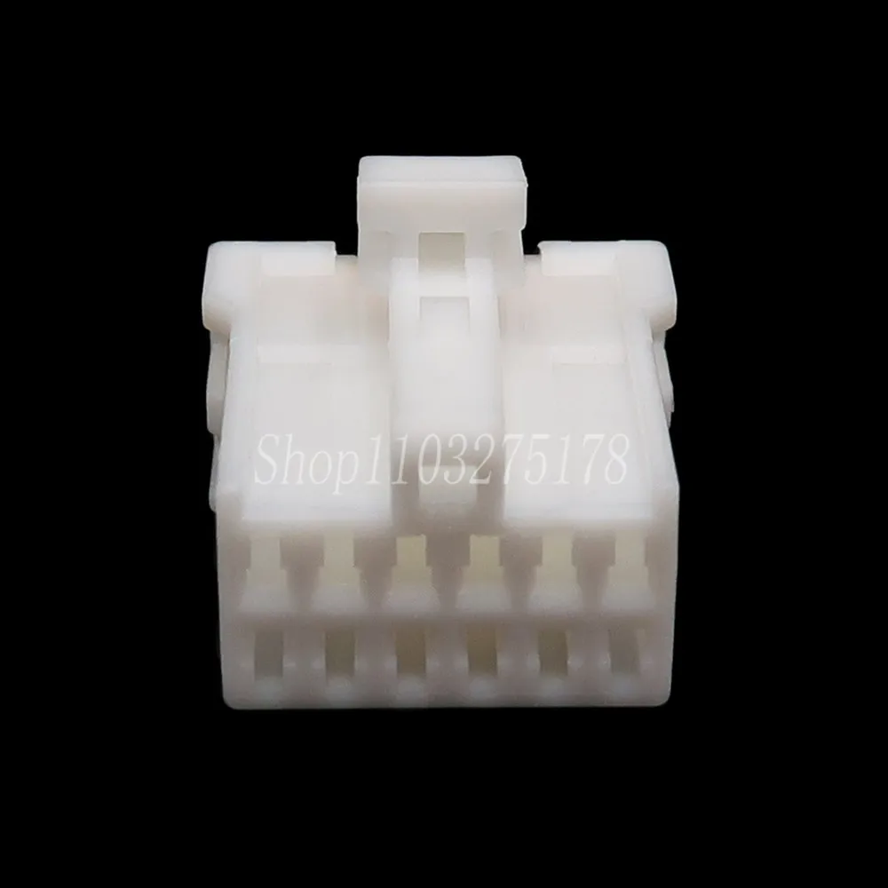 1 Set 12 Pins Mg610376 Auto Kabel Connector Draad Elektrische Plastic Behuizing Socket Met Aansluitingen