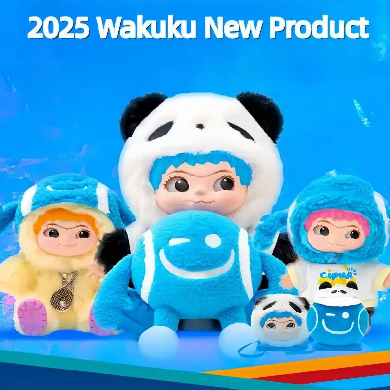 

100% новая оригинальная кукла Letsvan Ace Wakuku Kawaii Pang Da Cool Grand Slam, ограниченная серия, украшения, кукла для девочек и мальчиков, игрушки, подарки