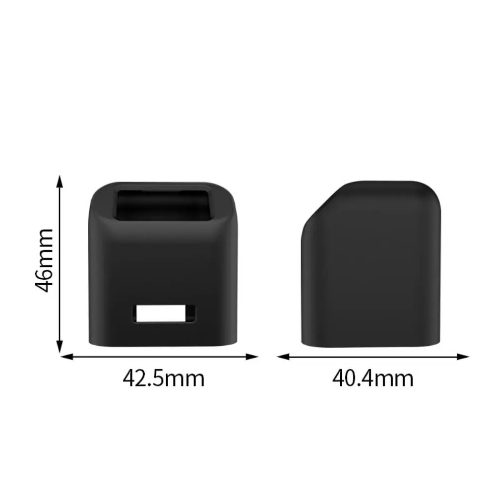 Shockproof Protective Charger Cover Anti-fall Dustproof Soft Charger Case Scratch-resistant Compact for UGREEN X740 45W
