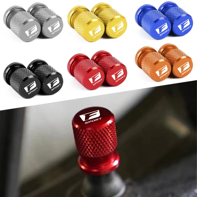 4pcs Aluminum Alloy Car Wheel Tire Air Valve Caps Stem Cover for Lexus F Sport CT200h RX350 500h RC 350 Accessories