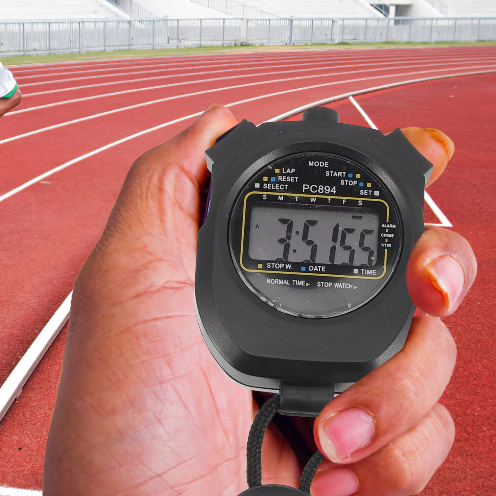 

1 Set Digital Stopwatch Whistle Sports Outdoor Handheld Chronograph Timer for Referee Coaches Fitness Training Multi-Function