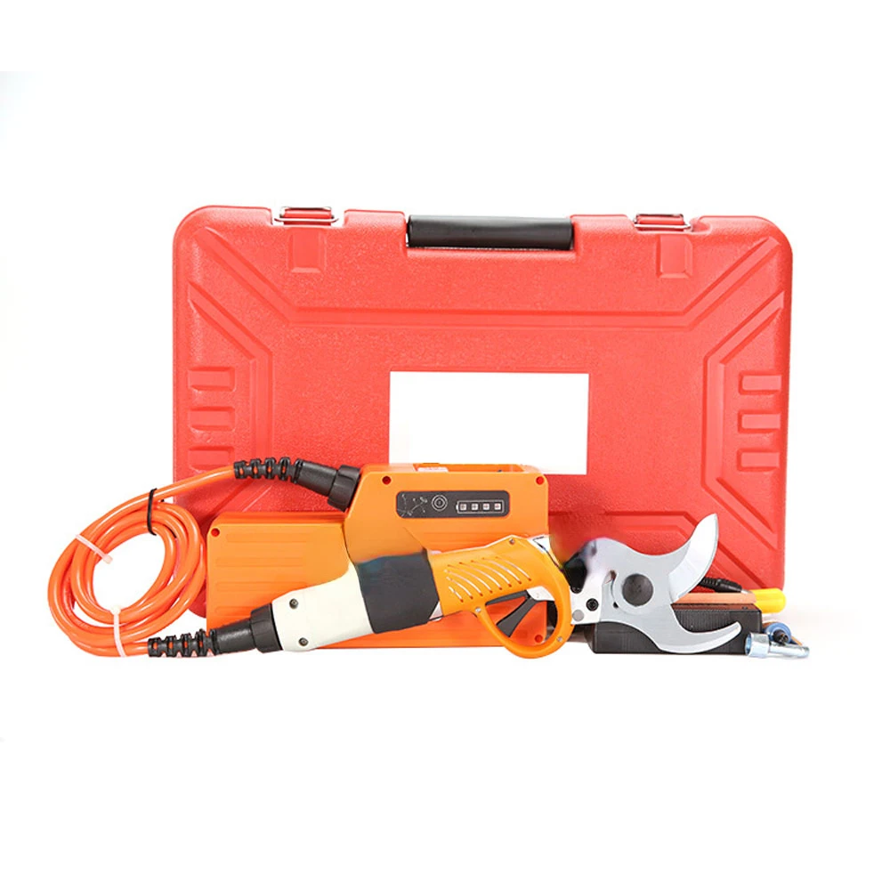 450W 4.5cm Large Diameter Electric Pruning Shears Plastic Plastic Pruning Lithium Battery Fruit Tree Scissors