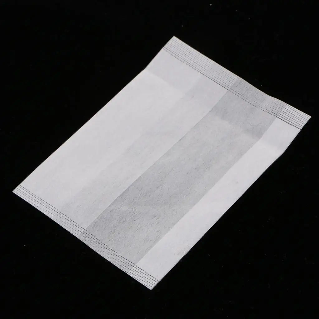 Disposable Tea Filter Bags Corn Fiber Drawstring Tea Infuser for DIY Herbal Tea Brewing Office and Travel Companion