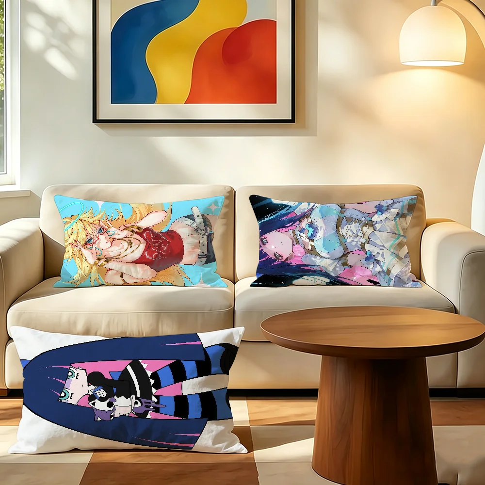 Cartoon P-Panty & S-Stocking with Garterbelt cushion cover Polyester Pillowcase Sofa Living Room Cushion Cover Bedroom Bedside