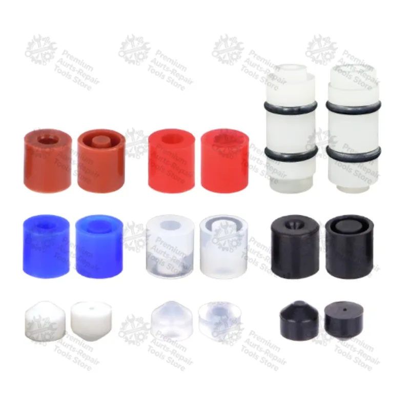 EDM Drill Electrode Tube Rubber Water Stopper Seal Black One 0.2 to 3.0mm for Drilling Machine Parts 50PCS