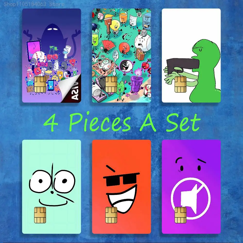 

I-Inanimate I-Insanity Stickers Credit Visa Debit Bank Charge Card Bus Metro Waterproof Sticker Decal Decoration