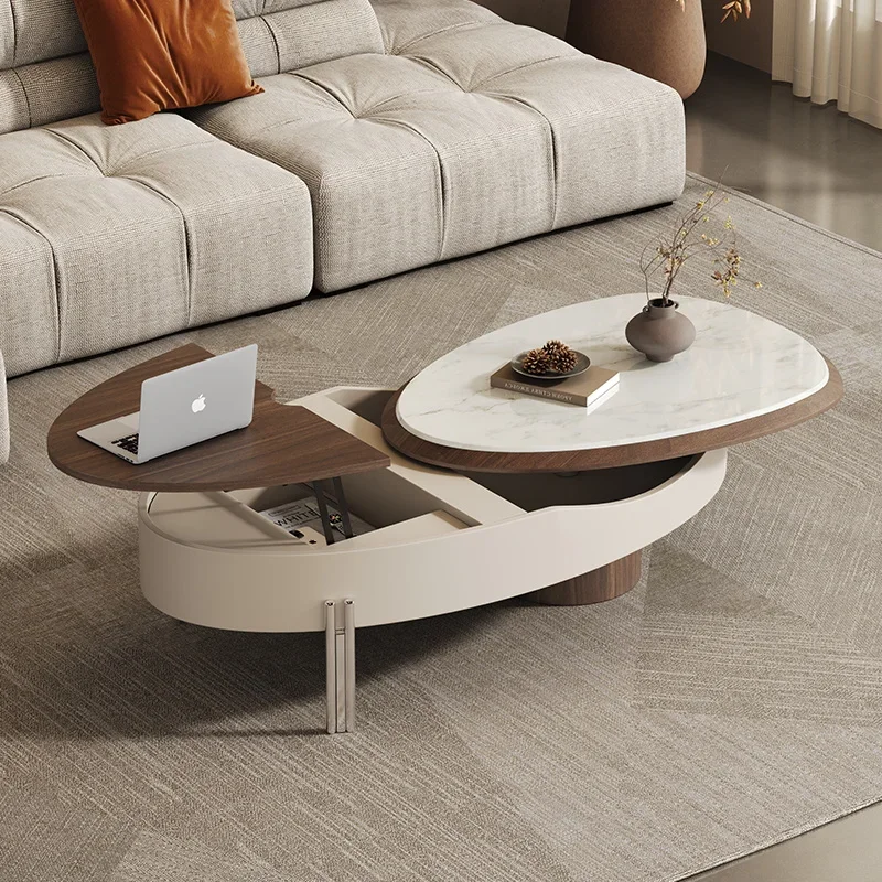

Living Room Modern Coffee Table Nordic Books Storage Minimalist Center Coffee Table Unique Italian Mesa Auxiliar Home Furniture