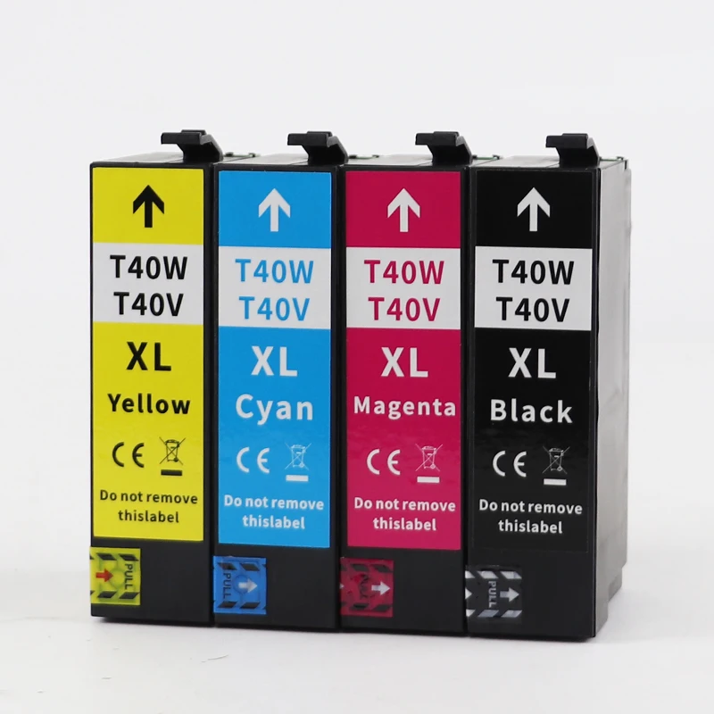 4Color/1set T40V T40V1 T40V2 T40V3 T40V4 Ink Cartridge Compatible for EPSON SC-T5170 SC-T5170M SC-T3170 SC-T3170M T2170 Printers