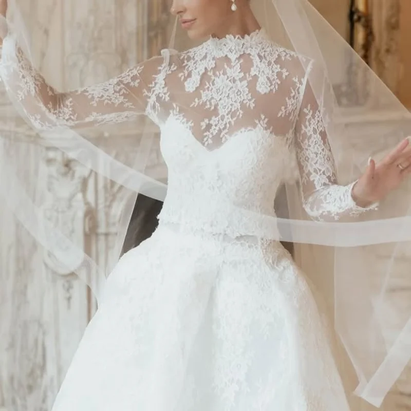 

Customized Simple ivory white Spaghetti Appliques Wedding Dresses string of Tull A-line Bridal Gowns Made Dress