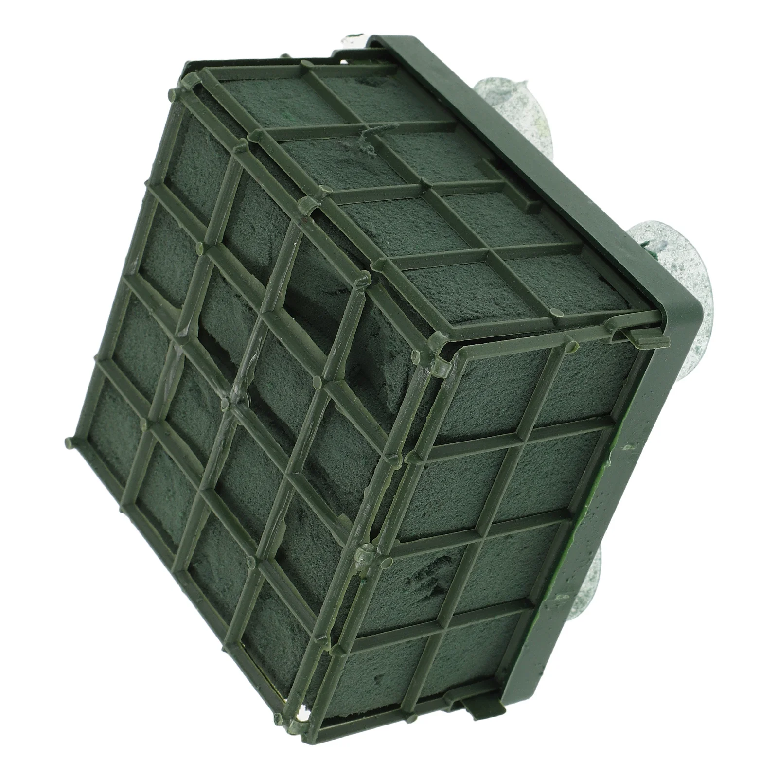

2Pcs Square Floral Foam Cage Suction Cup Flower Holder Wedding Car Floral Flower Arrangement Wedding Car Foam Bricks