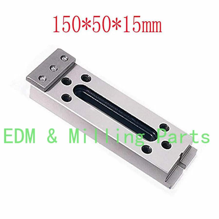 

CNC Wire EDM Fixture Board Stainless Steel Jig Lathe Clamp Tool Wire Cut EDM 150x50x15mm