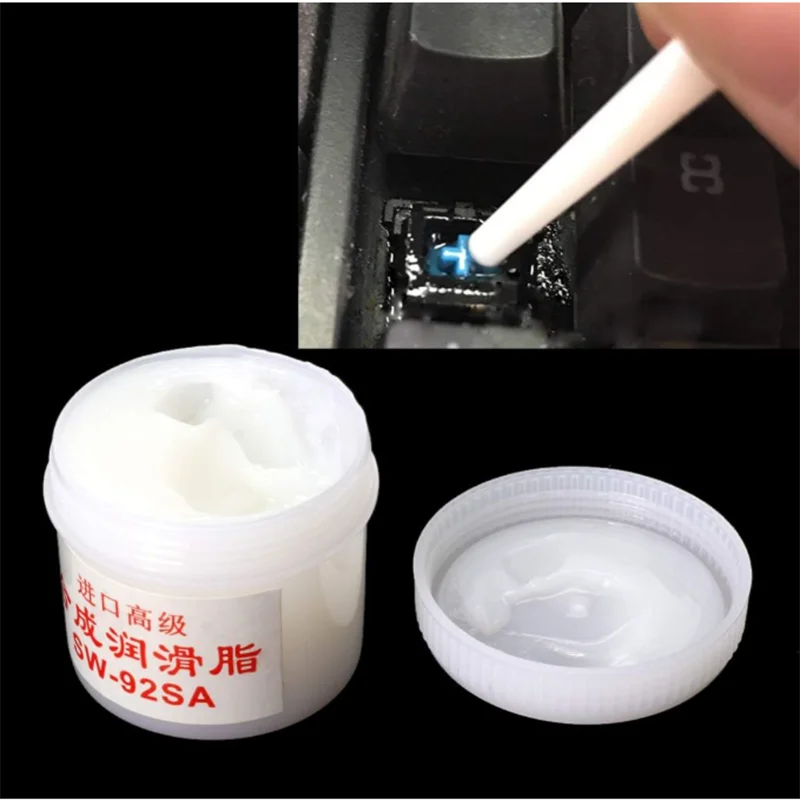 2pcs SW-92SA Fuser Film Sleeve Grease Synthetic Grease Printer Copier  Gear Lubricating Oil for Samsung HP Canon Epson Brother