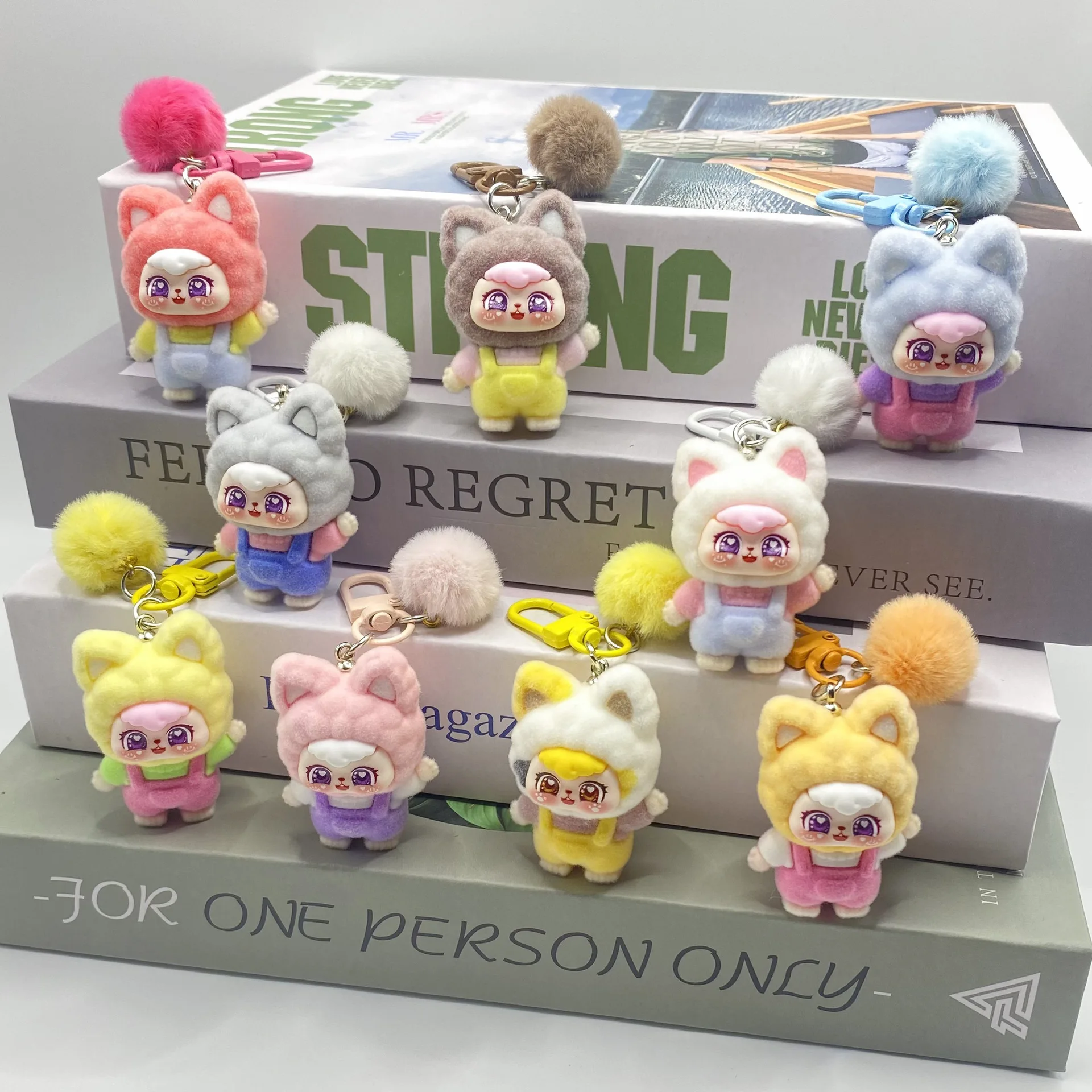 

1/9 pcs New sweet cat Lili Cutie doll desktop decoration mini small ornaments creative small gift accessories