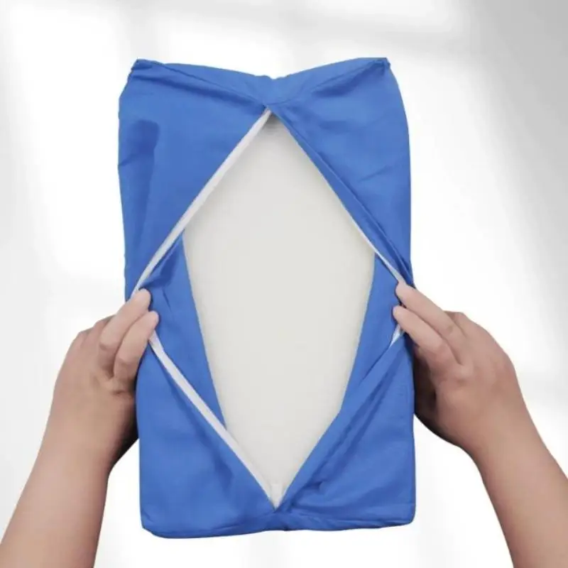1 Stück Schrägzug-Kissen aus Schaumstoff zur Positionierung und Erhöhung des Arms im Bett, Pflegegerät, erhöhte Keilkissen für gebrochene Arme – Detail 8