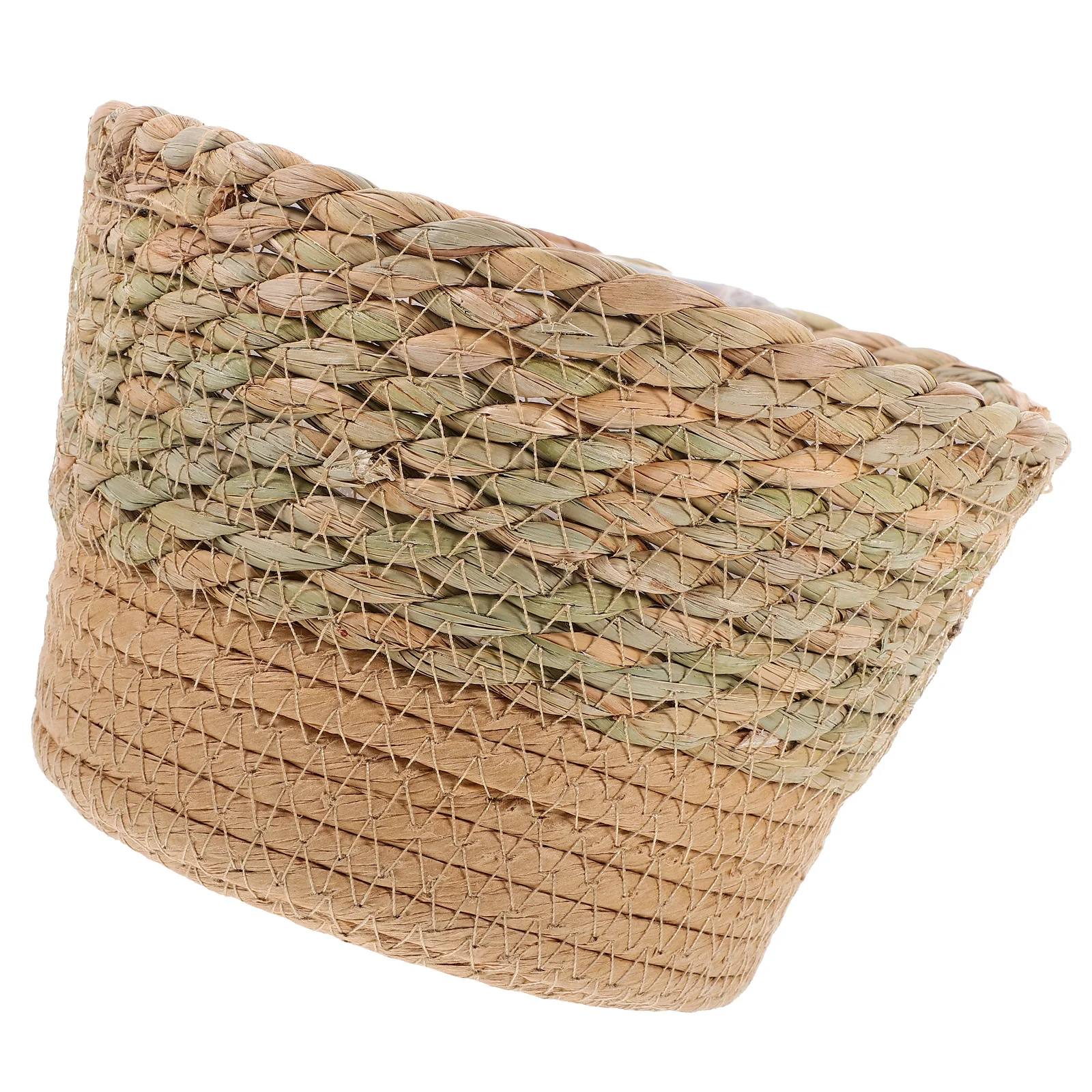 

Hand-Woven Plant Basket Straw Flower Pot Holder Indoor Outdoor Decorative Planter Basket for Home Garden Gift Idea