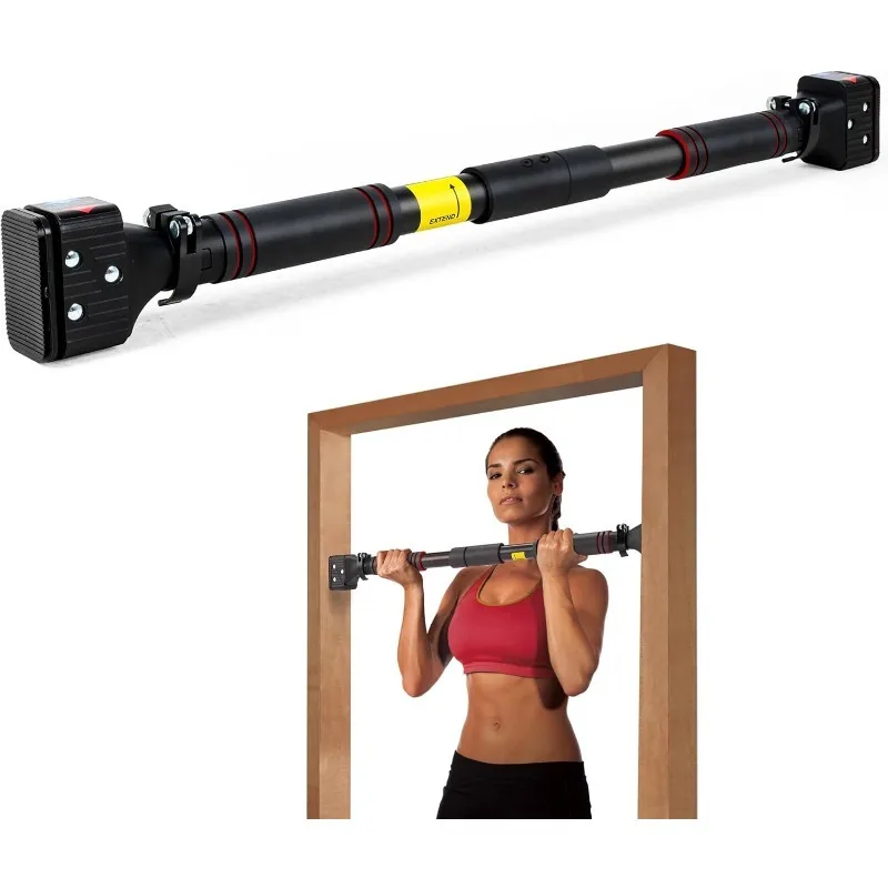 

leikefitness Pull-Up Bar For Door Frame Chin Up Bar Upper Body Workout - Indoor Portable Training Pull-Up Bars - Adjustable 27.5