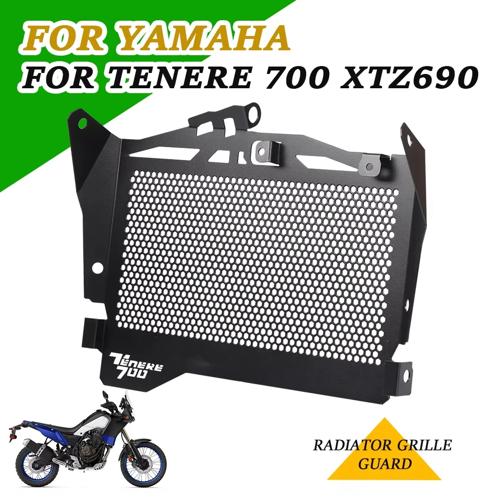 

For YAMAHA T7 Tenere 700 Tenere700 Rally t7 2019 2020 2021 Motorcycle Accessories Radiator Guard Grille Cover Grill Mesh Parts