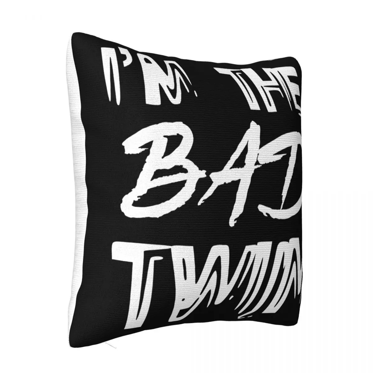 Im The Bad Twin Funny Cool Novelty Brother Birthday Gift Present Top Men Headband Pillow Case