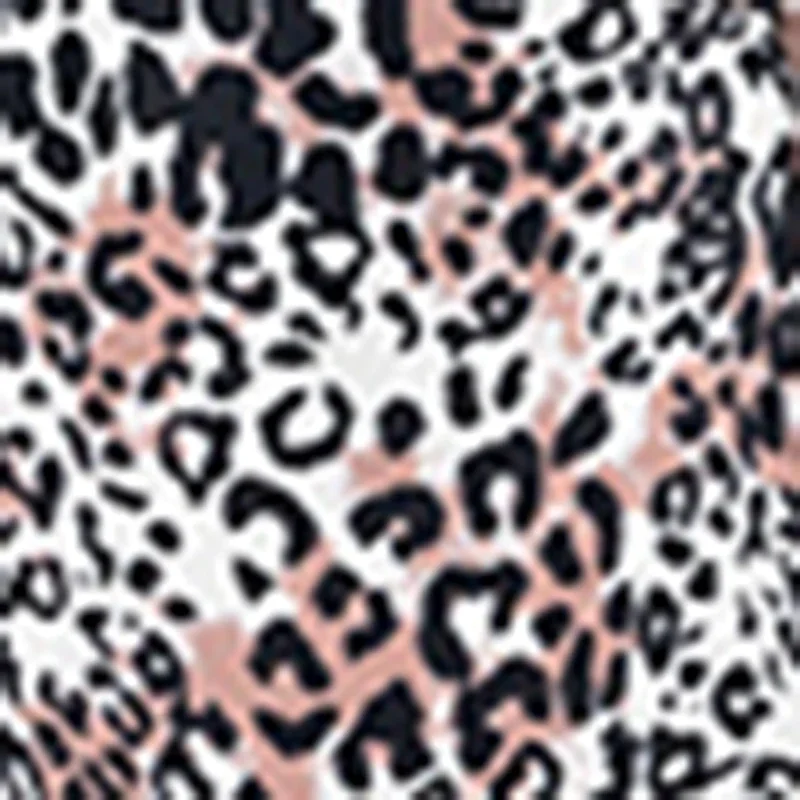 Leopard Swimming One Piece Suit for Girls 2-8 Years Children Swimwear Long Sleeve Beach Swimsuits Kids Bathing Suits Hot Spring