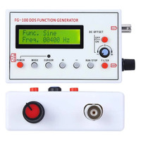 FG-100 DDS Function Signal Generator Frequency Counter 1Hz - 500KHz Signal Source Module Sine+Square+Triangle+Sawtooth Waveform