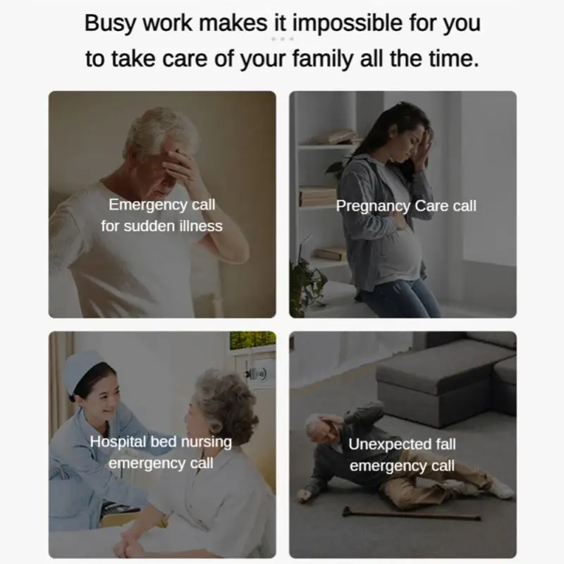 -click Emergency Caller Intelligent Operation Home Security Advanced Convenient Intelligent Technology Pager The Elderly