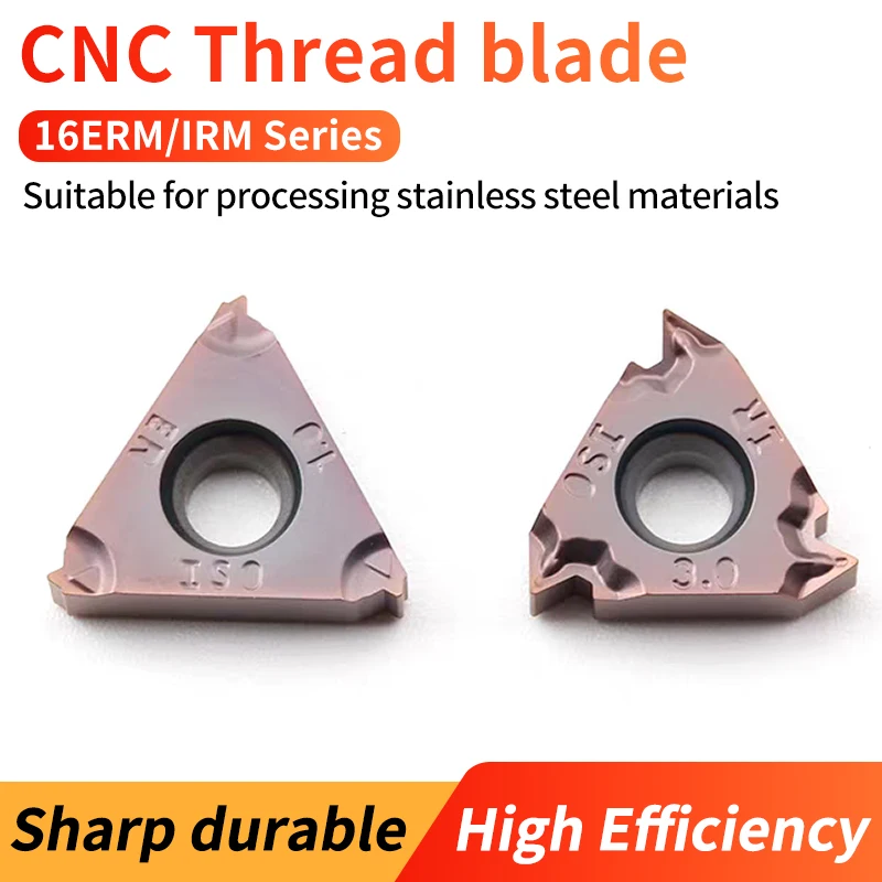 

VOKET Thread Knife Stainless Steel Compression Metric Screwdriver Grain 16ERM 3.0ISO LF6018