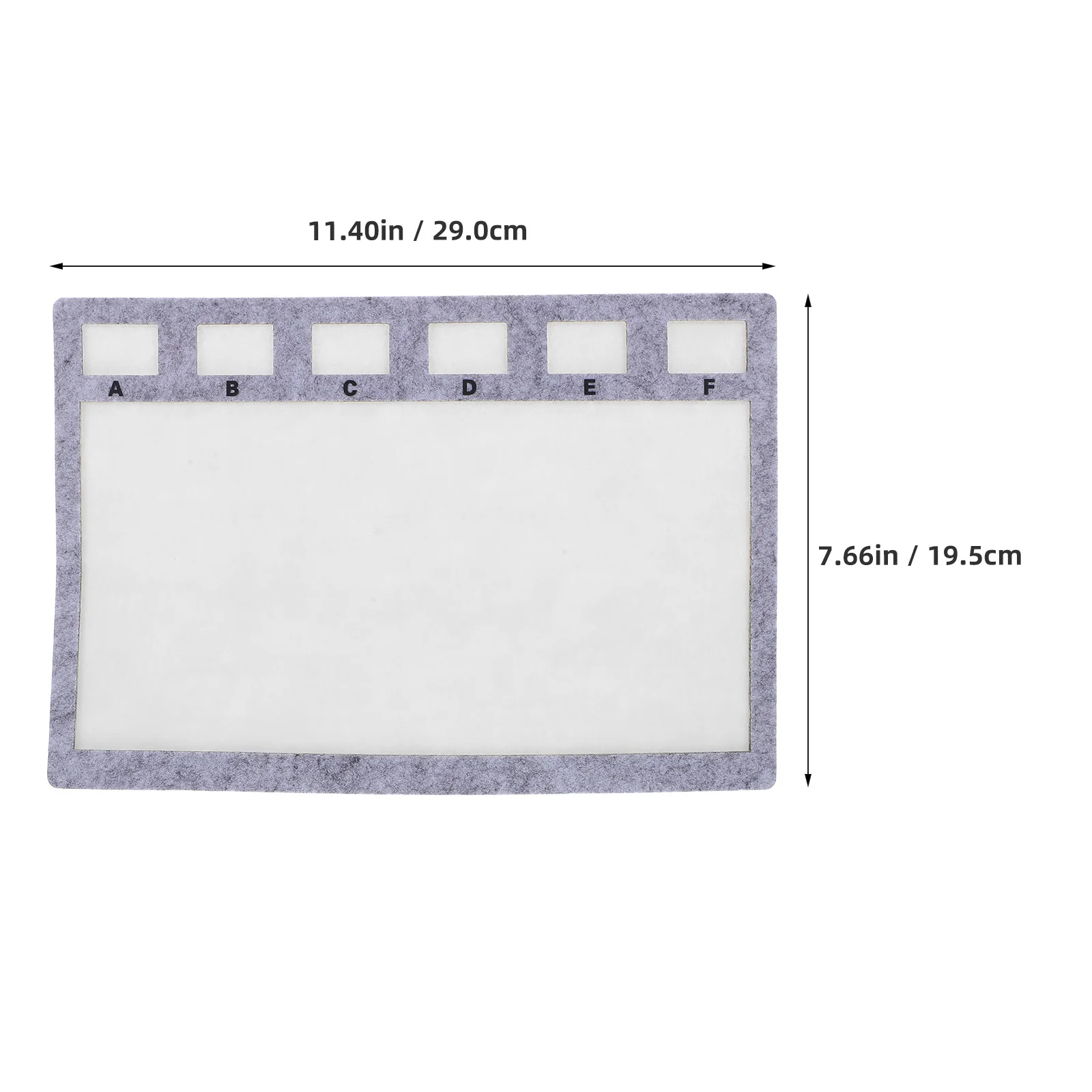Bandeja de tapete de contas de 29cm x 20cm, superfície de feltro, suporte para fazer joias, placa de miçangas para projetos de colar diy