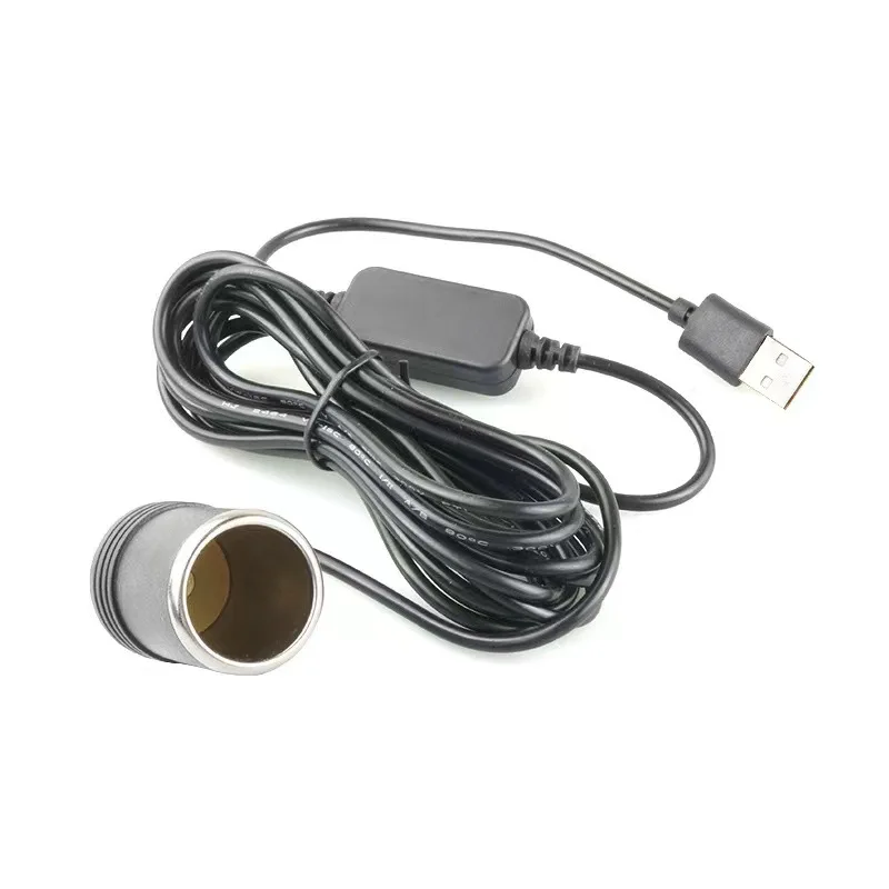 USB ونوع C ولاعة السجائر المقبس USB ذكر إلى أنثى ولاعة السجائر محول محول اكسسوارات إلكترونيات السيارات