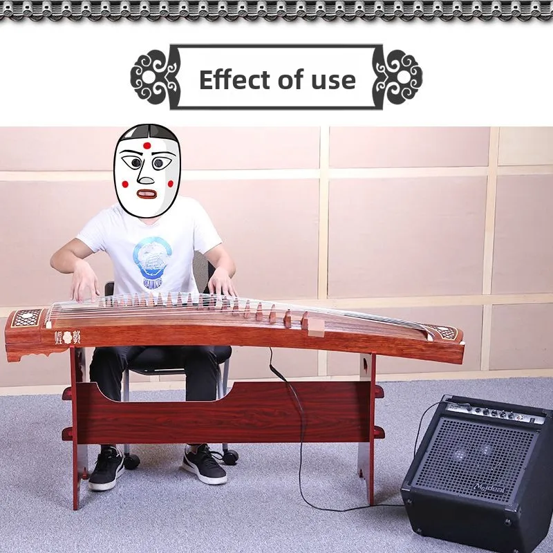Guzheng Pickup Professional Guzheng مكبر الصوت المحمول للحد من الضوضاء لقط لاقط مرحلة الأداء ميكروفون #5