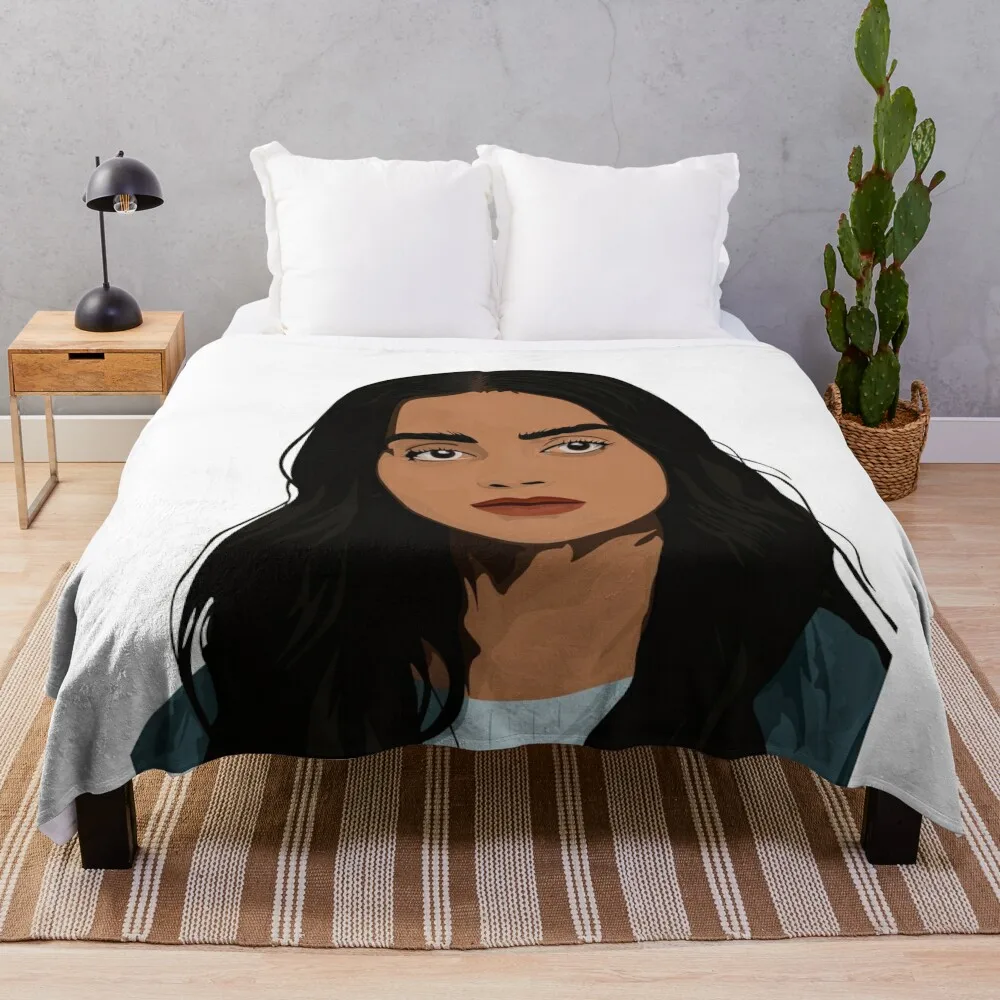 

here it comes Throw Blanket Elegant Warm Throw Blanket for Hotel Home