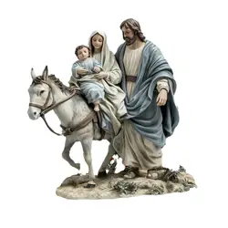 Holy Family Figures Pattern Signdecoration Stakes Landscape Acrylic Lawn Party Favor Yard Festival Supplies Flower Pot Yard Sign