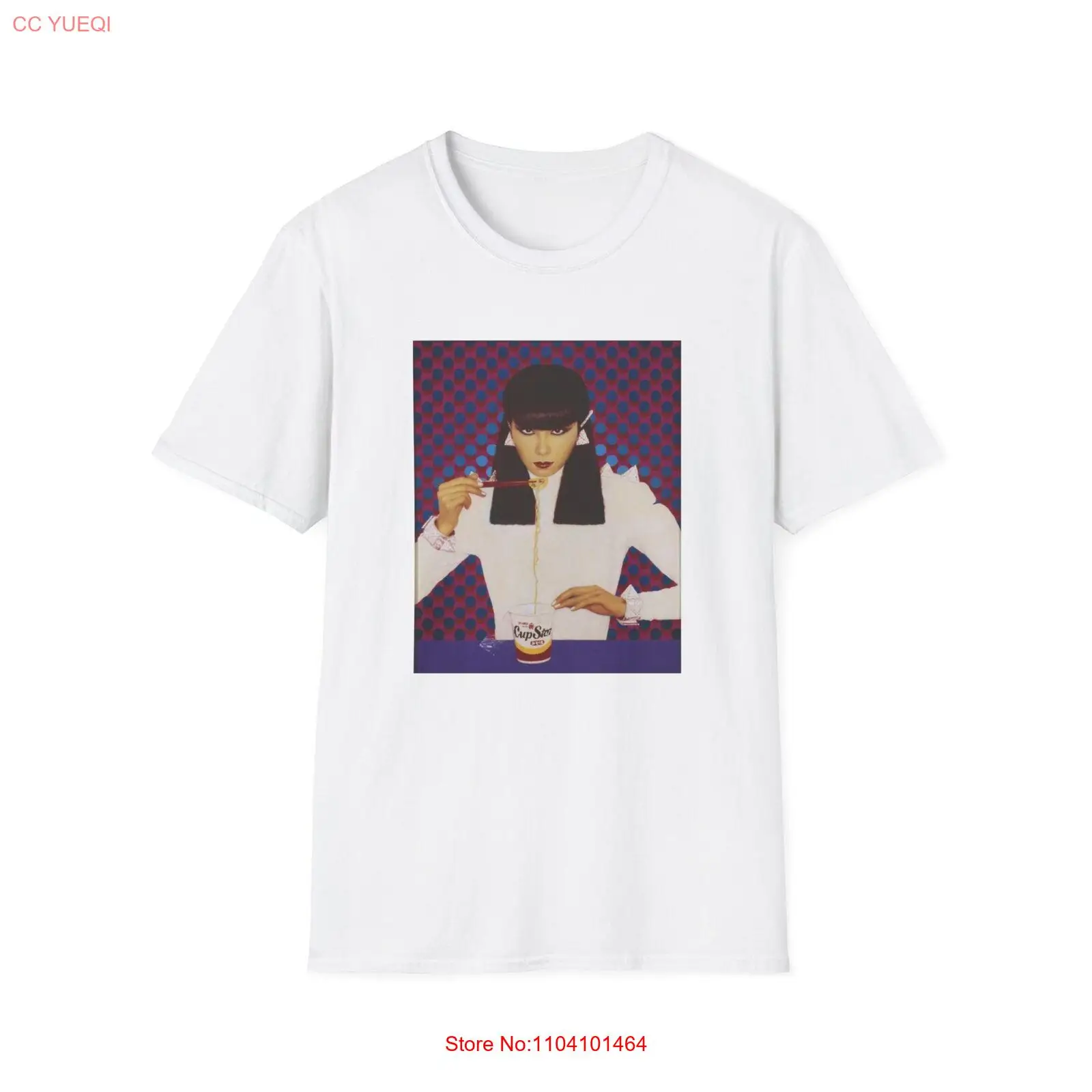 

1978 photo/painting "sayoko" tshirt