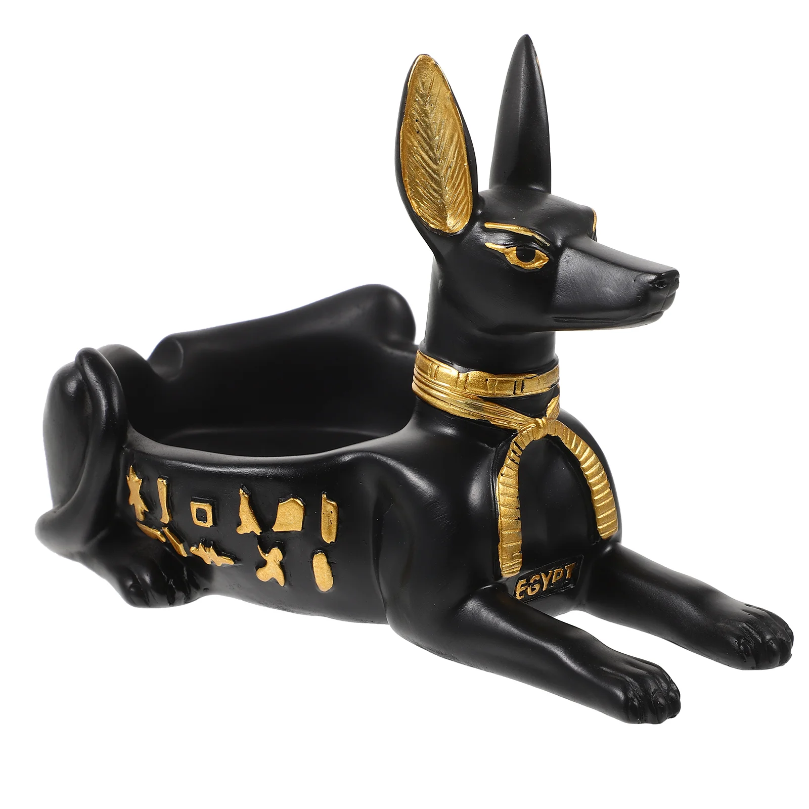 

Bins Dividers Egyptian Dog Ornaments Tray Shape Container Decorative Jars with Lids